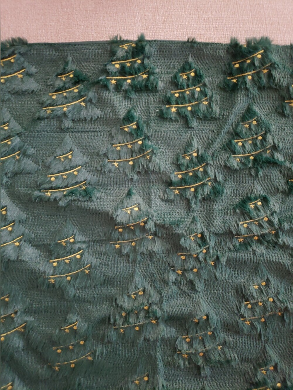 3 Dark Green, Festive Pillow Covers